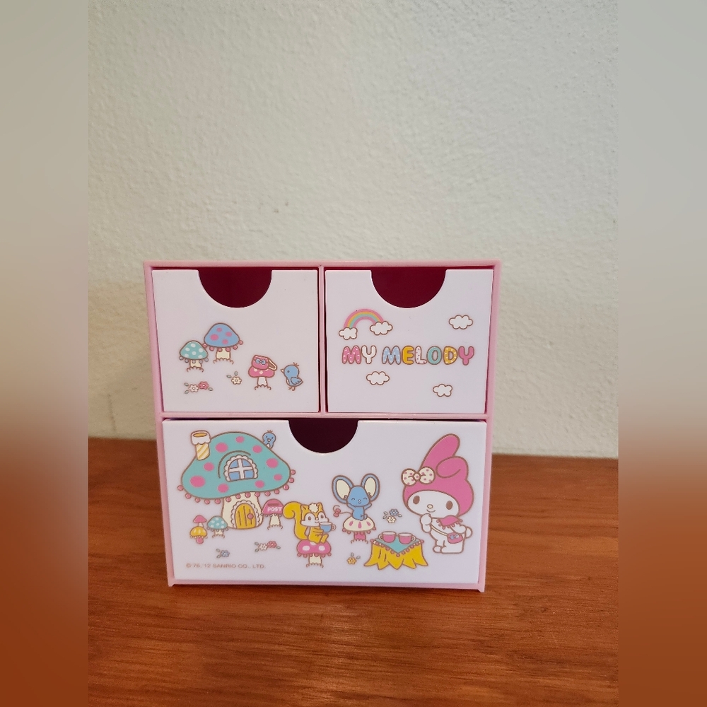 SANRIO My Melody 3 drawer chest